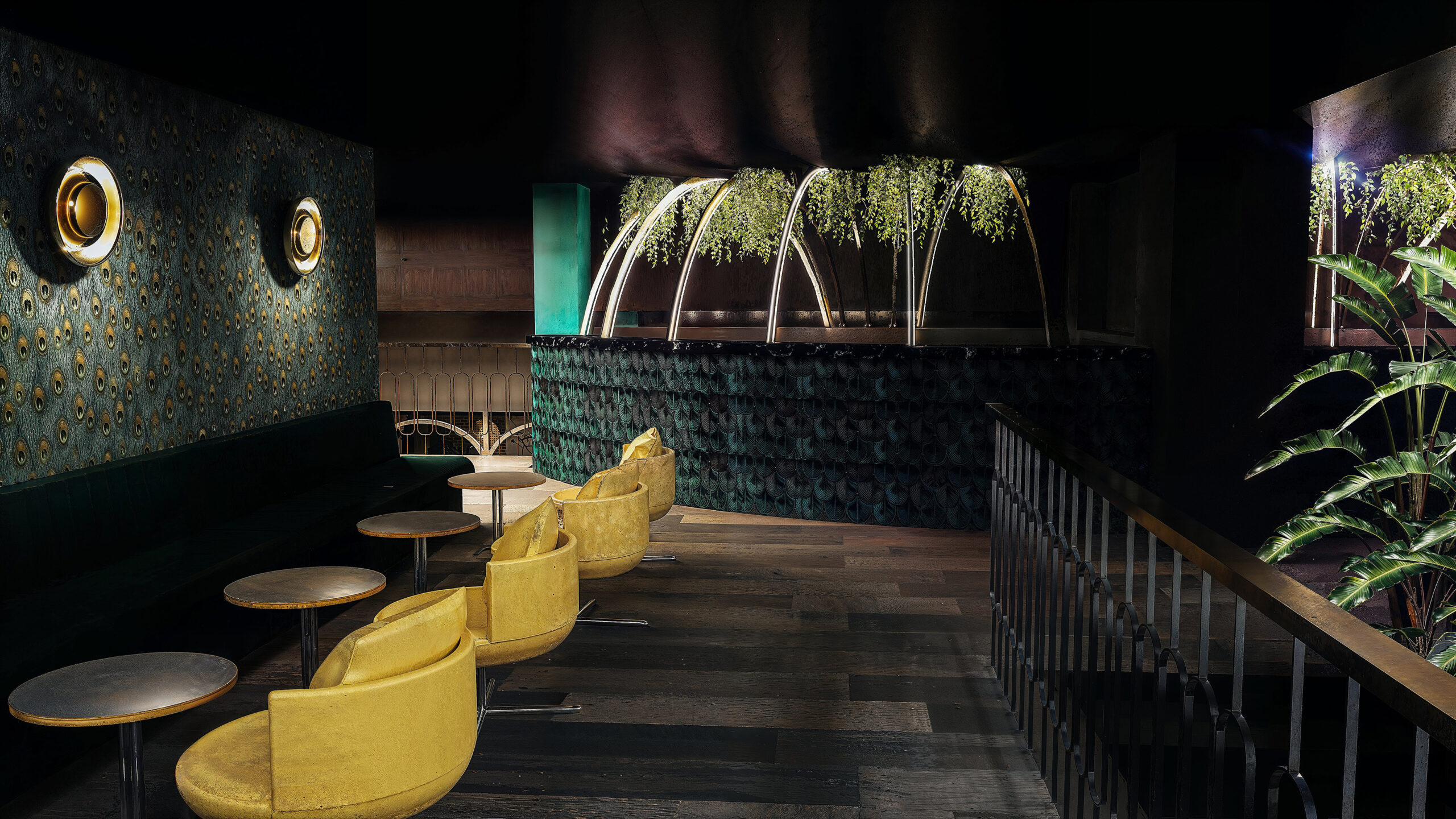 Madrid Render 3D del interior del restaurante asiático Miss Chen Valdebebas diseñado por el estudio Top Design Madrid
