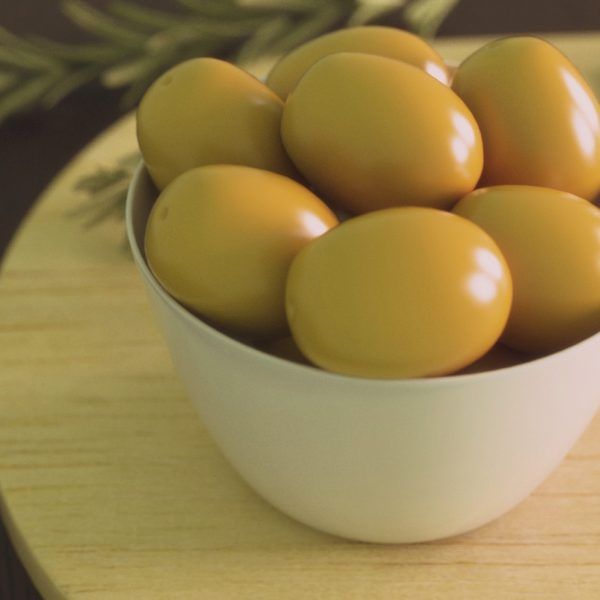 Render 3D de alimentos para catalogo en segovia