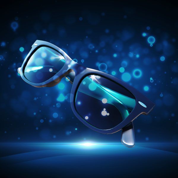 render 3D de Catalogo de gafas para pagina web de ecommerce