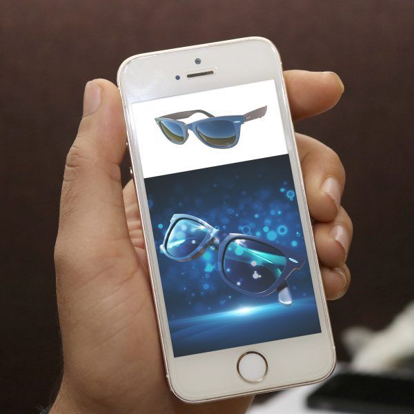 Render 3D de catalogo de gafas para ecommerce en Segovia